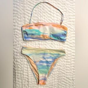 Cupshe Bikini Top and Bottom, Medium